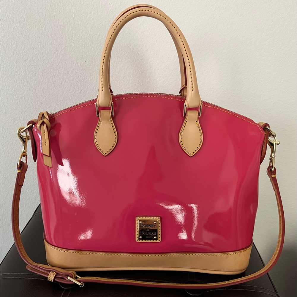 Dooney & Bourke patent leather satchel